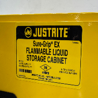 Justrite Sure-Grip EX 12 Gallon Flammable Liquid Storage Cabinet image 3